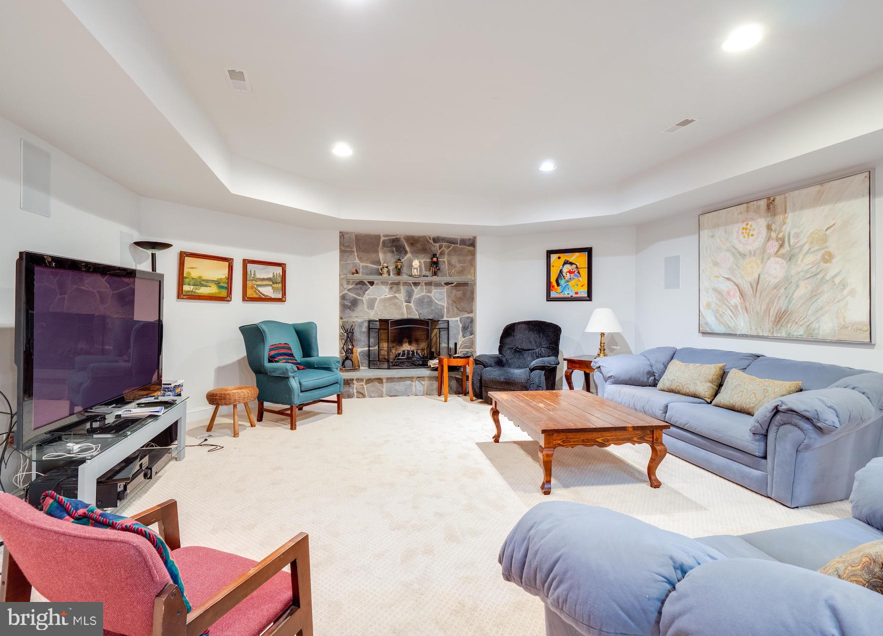 2015 Woodford Road Vienna, VA 22182 - Photo 54 of 73 Basement AV Room
