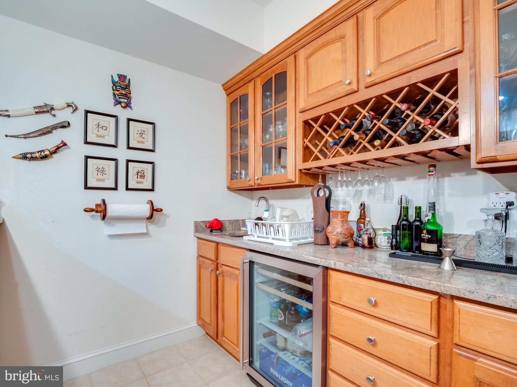 2015 Woodford Road Vienna, VA 22182 - Photo 60 of 73 Basement Wet Bar Area