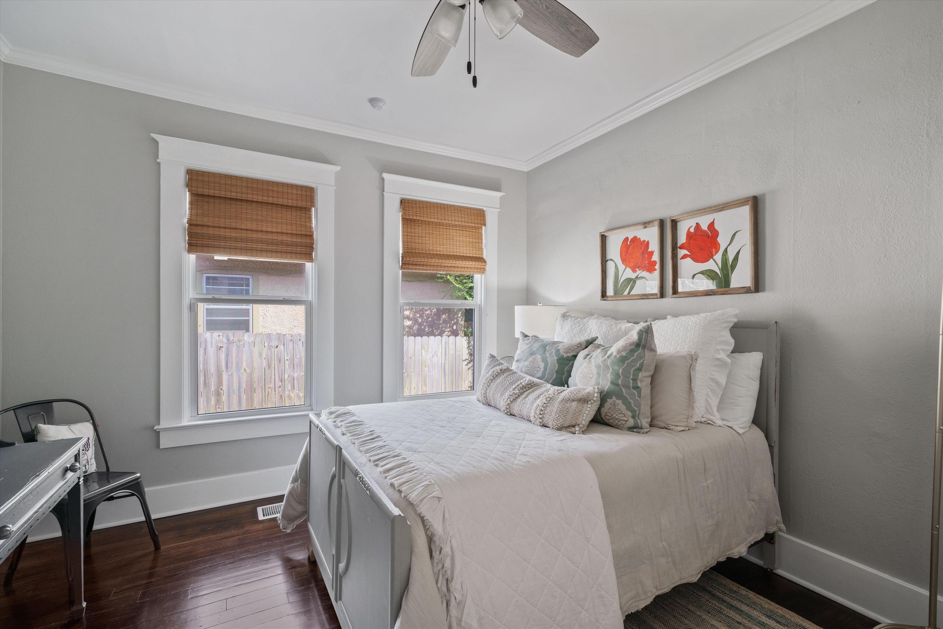 1893 Felix Avenue Memphis, TN 38114 - Photo 18 of 25 a bedroom with a bed and a window