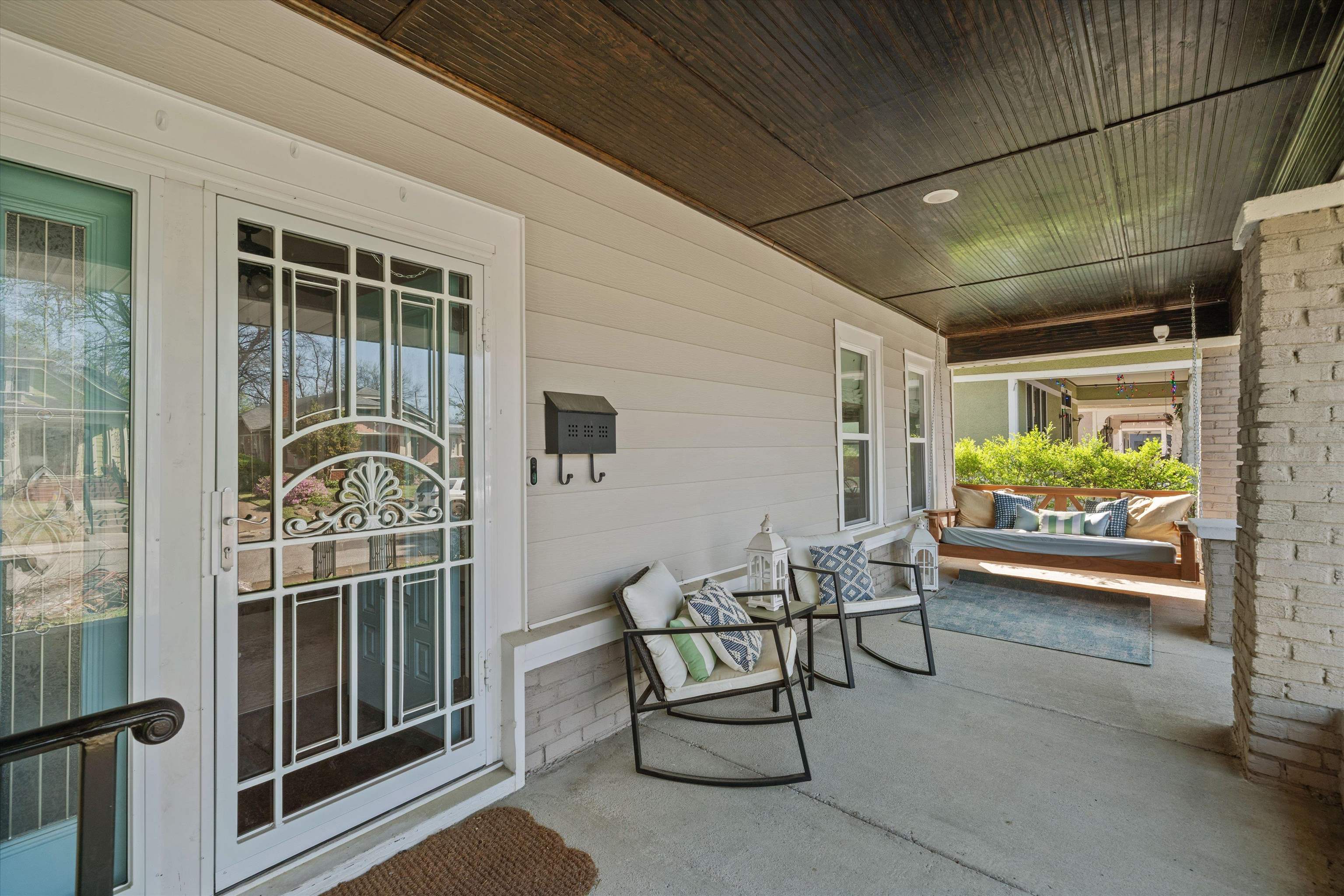 1893 Felix Avenue Memphis, TN 38114 - Photo 21 of 25 a view of a porch with furniture and a window