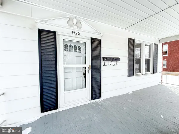 a view of an front door