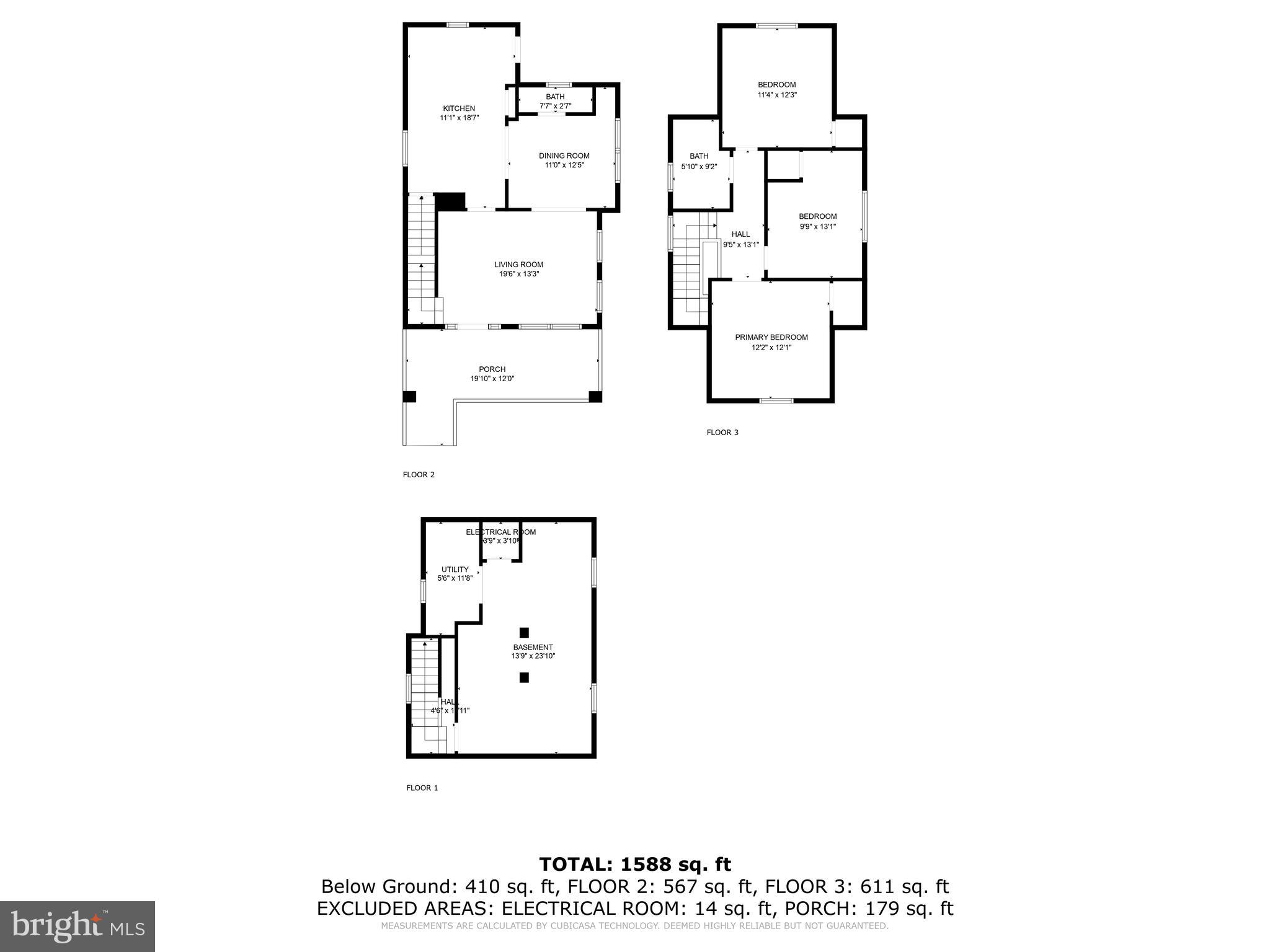401 Walcott Road Baltimore, MD 21206 - Photo 38 of 38 Floor Plans