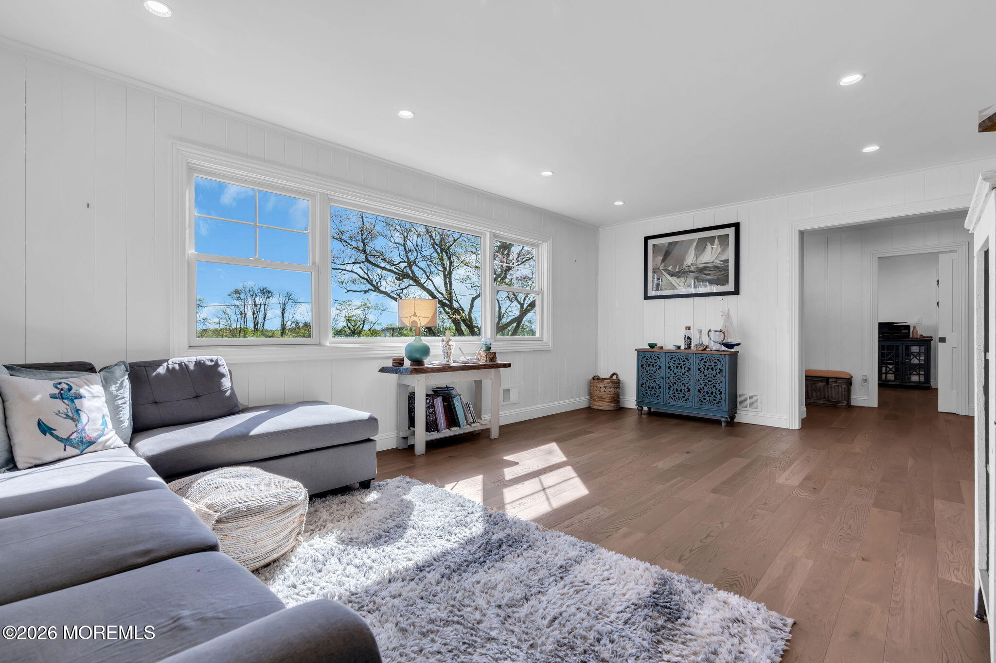 393 County Road 537 Colts Neck, NJ 07722 - Photo 6 of 41 a living room with furniture and a large window