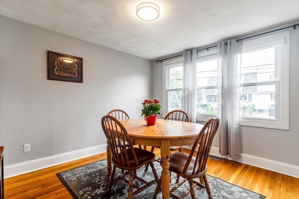 22 Sumner Street Dedham, MA 02026 - Photo 9 of 39 a dining room with furniture and wooden floor