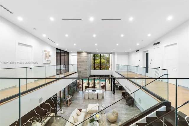 a view of a livingroom with furniture