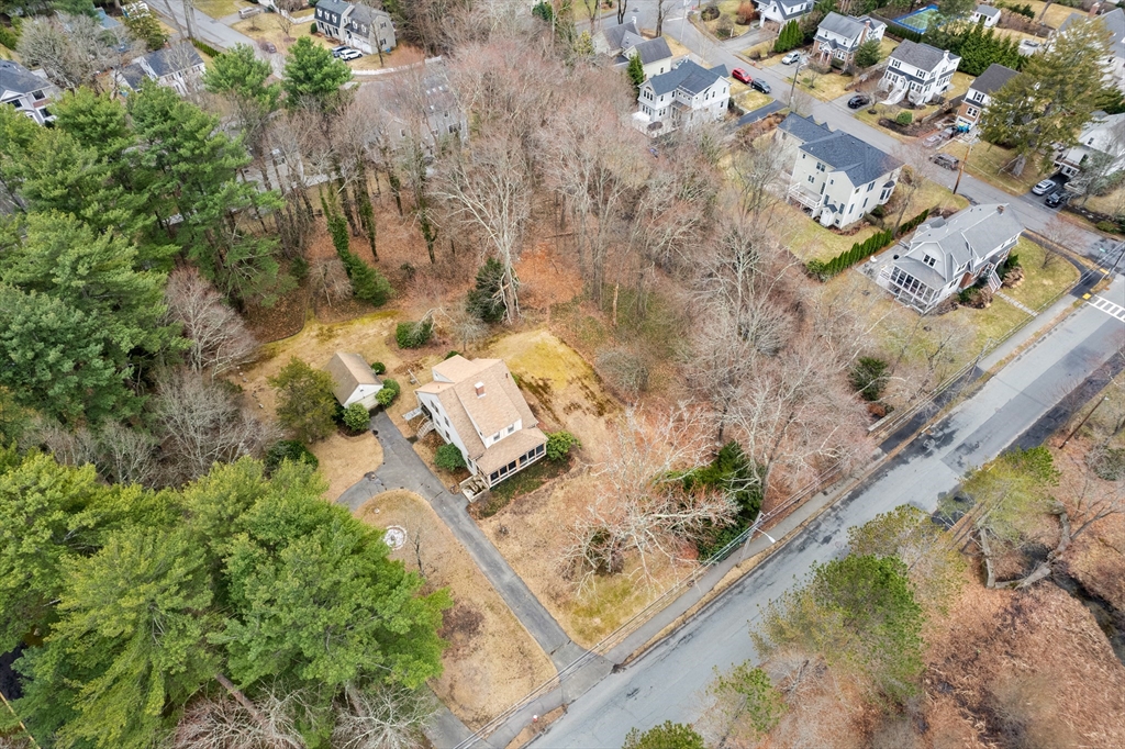 53 Elmwood Road Wellesley, MA 02481 - Photo 1 of 10 an aerial view of residential house with outdoor space