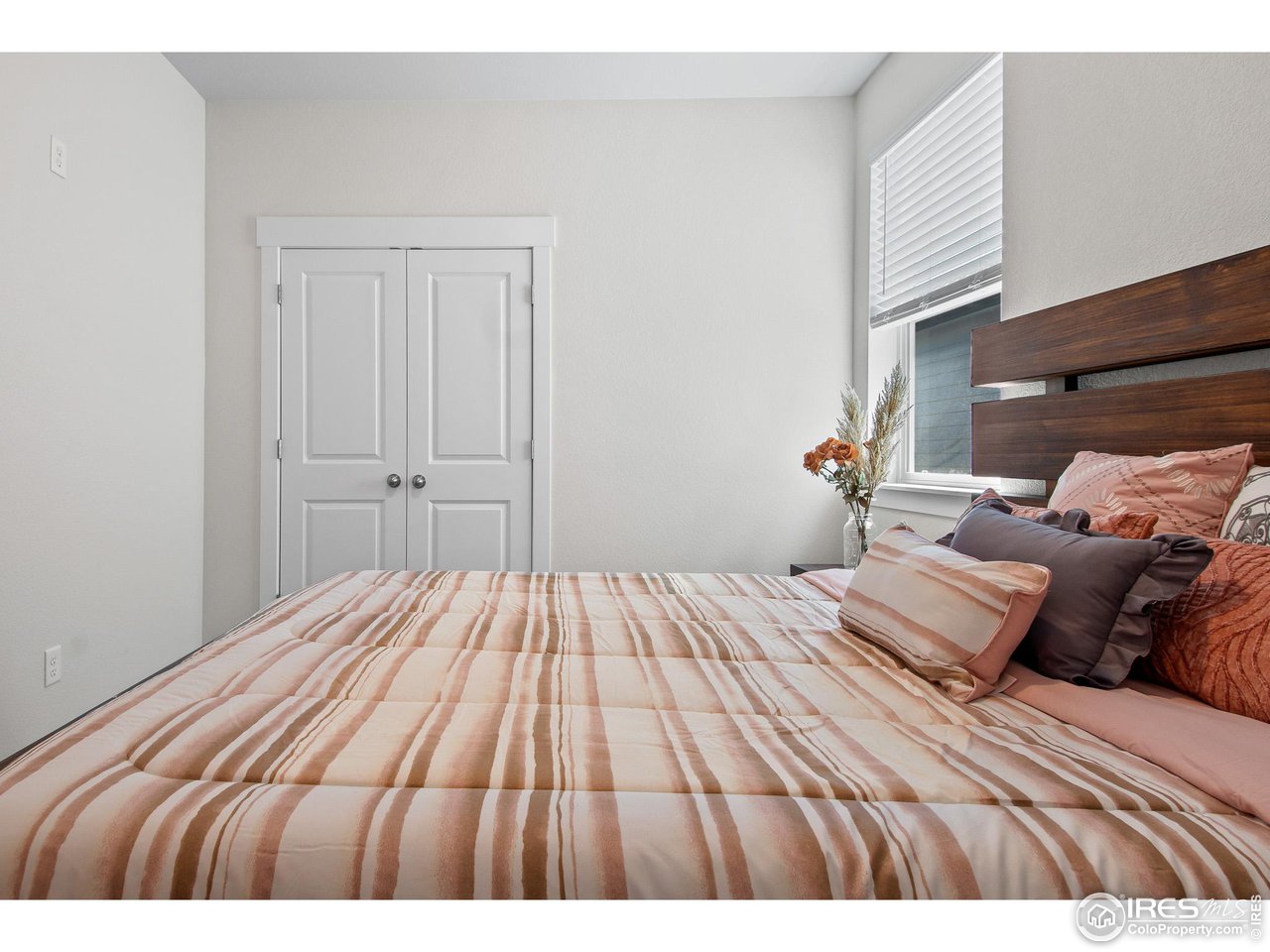 2107 Setting Sun Drive Windsor, CO 80550 - Photo 20 of 40 a bedroom with a bed and walk in closet