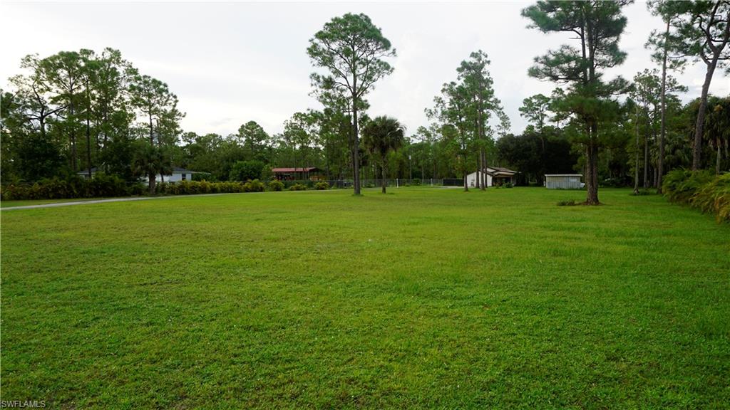 2407 Randall Boulevard Naples, FL 34120 - Photo 4 of 46 a view of field with trees in the background