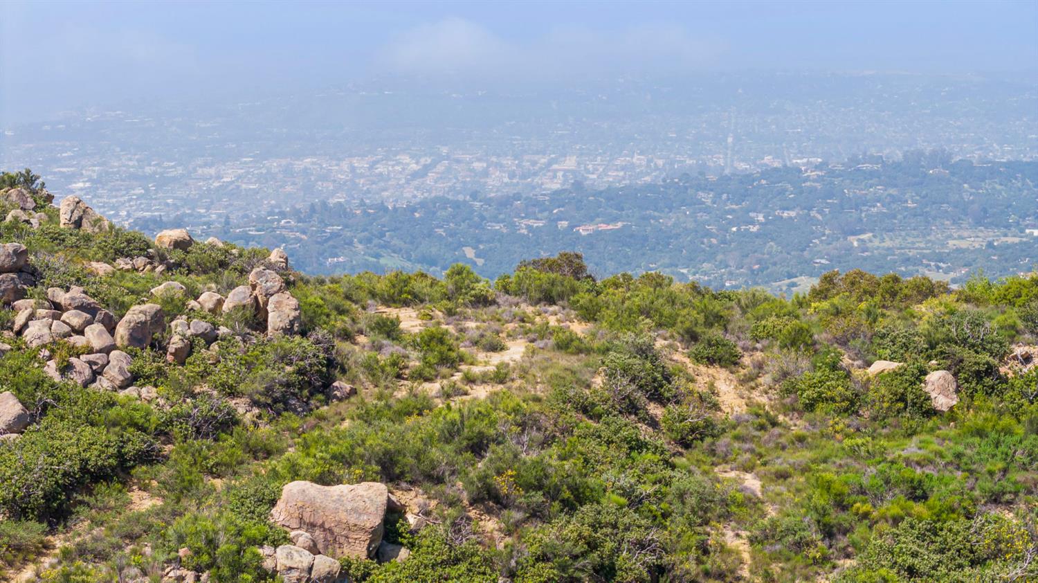 2888 Gibraltar Road Santa Barbara, CA 93105 - Photo 18 of 24 a view of a yard with an outdoor space