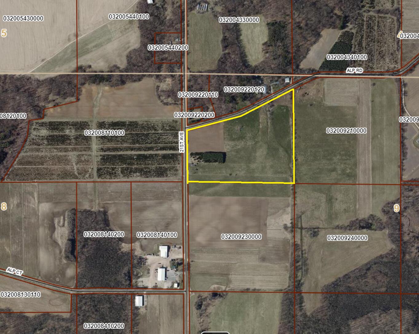 W6414 Alp Road, Unit NORTH Springwater, WI 54984 - Photo 1 of 1 GIS - North 25 Acres - 6414 Alp