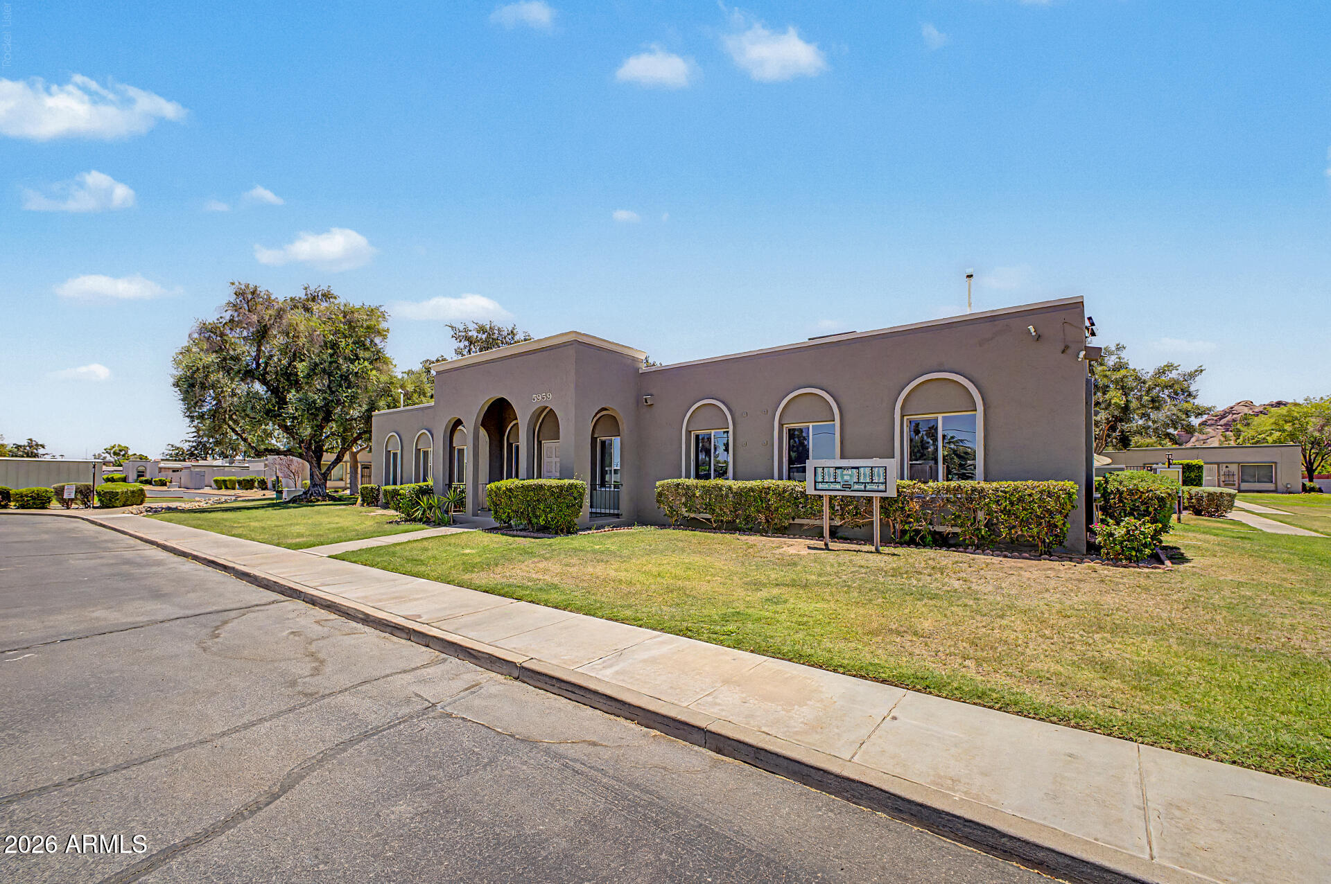 5873 East Thomas Road Scottsdale, AZ 85251 - Photo 26 of 30 a house view with a outdoor space