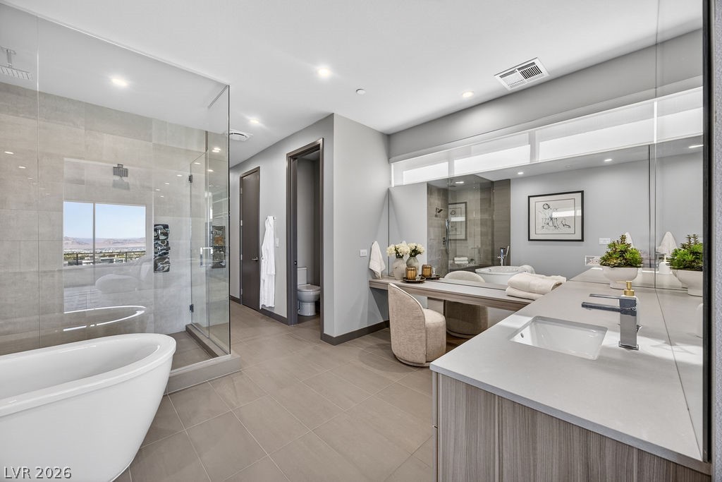 1456 Solitude Ridge Drive Henderson, NV 89012 - Photo 10 of 94 Primary Bath, Upstairs