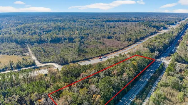 a view of city and mountain