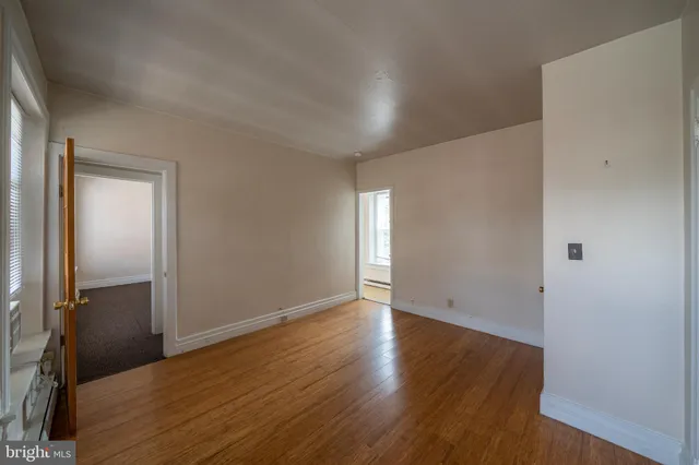 wooden floor in an empty room