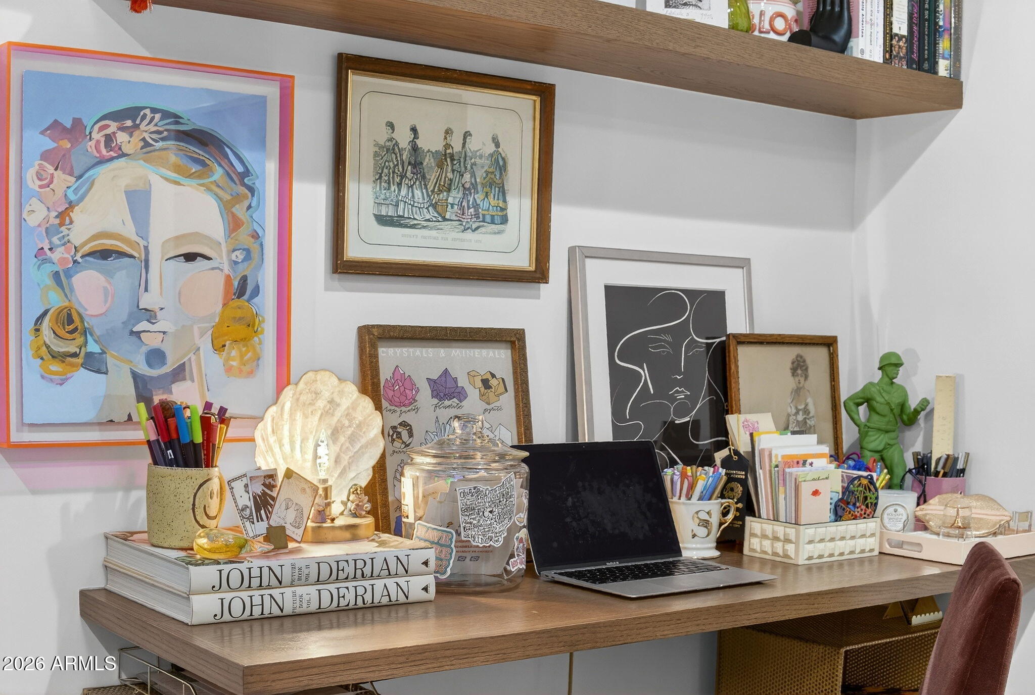 2302 East Roma Avenue Phoenix, AZ 85016 - Photo 16 of 21 Guest Bedroom Built In Workspace