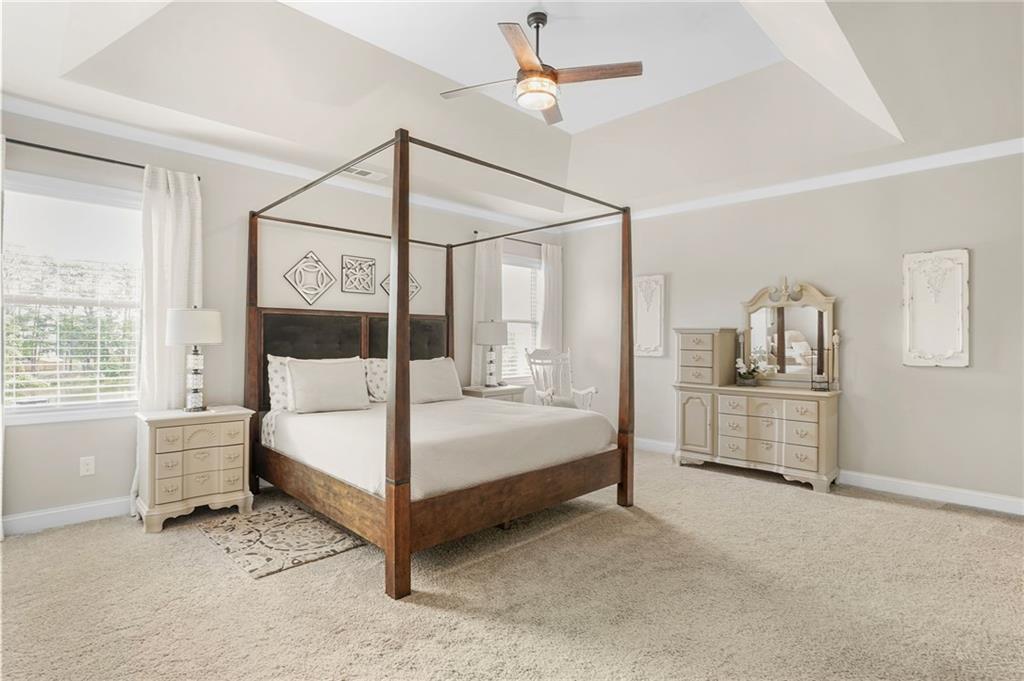 2326 Britt Street Grayson, GA 30017 - Photo 27 of 53 a bedroom with a bed and a window