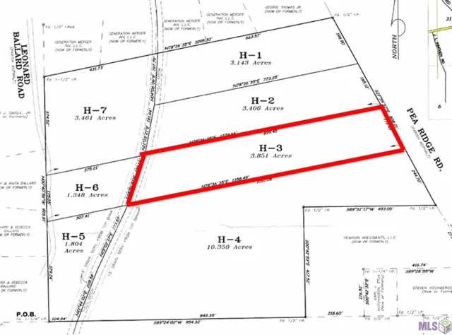 $67,392 | Tbd H-3 Tbd H-3 Pea Ridge Road, Albany, LA 70711