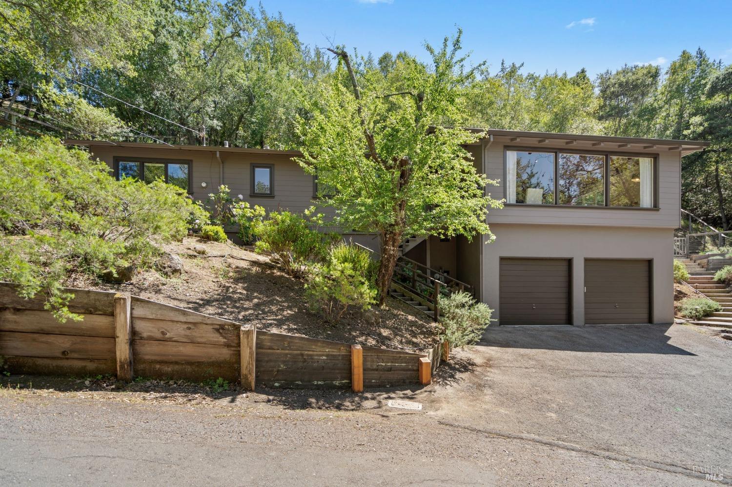 110 Legend Road San Anselmo, CA 94960 - Photo 1 of 1 front view of a house with a tree