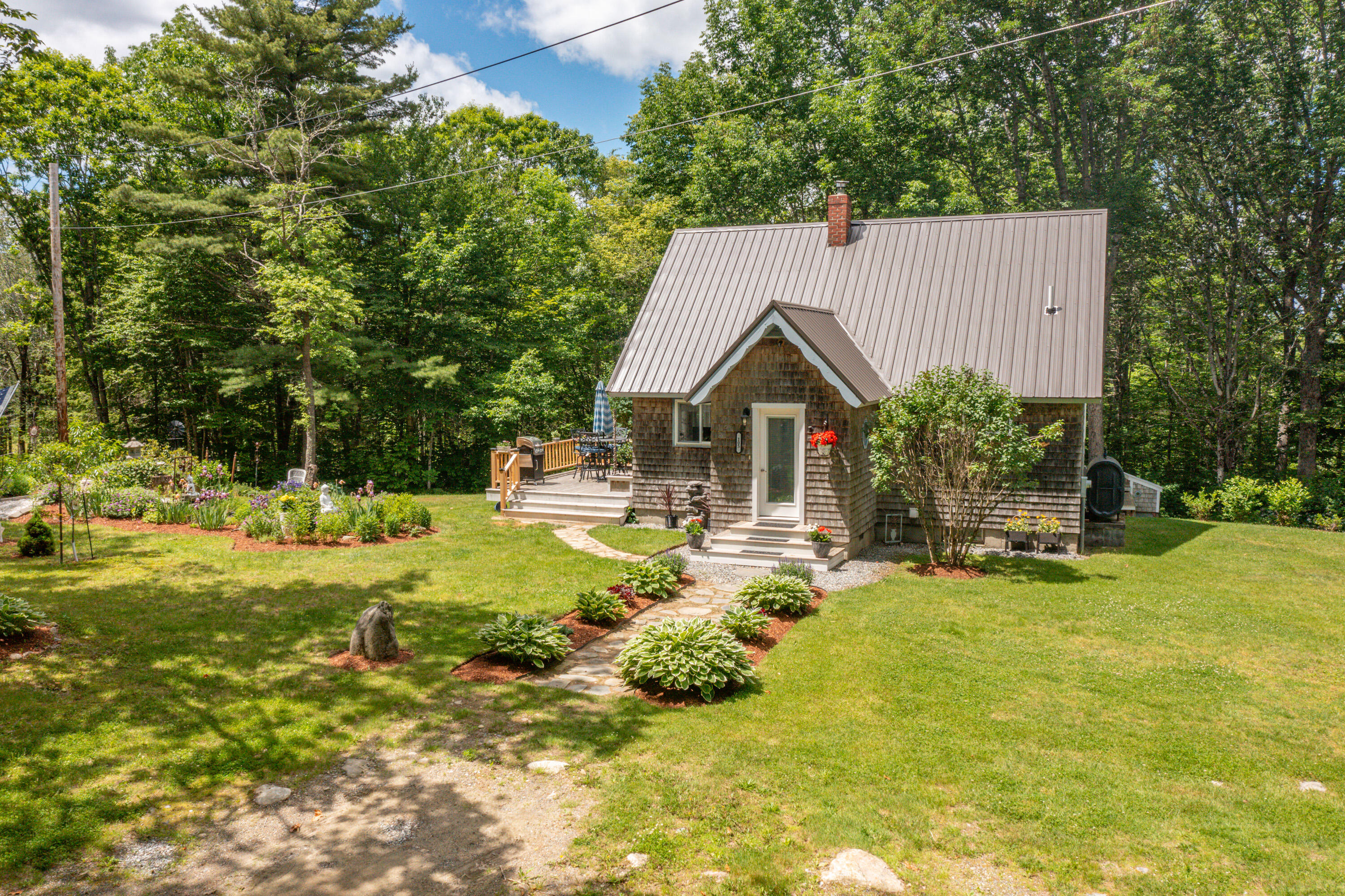 105 Perry Greene Hill Road Waldoboro, ME 04572 - Photo 40 of 61 View from driveway