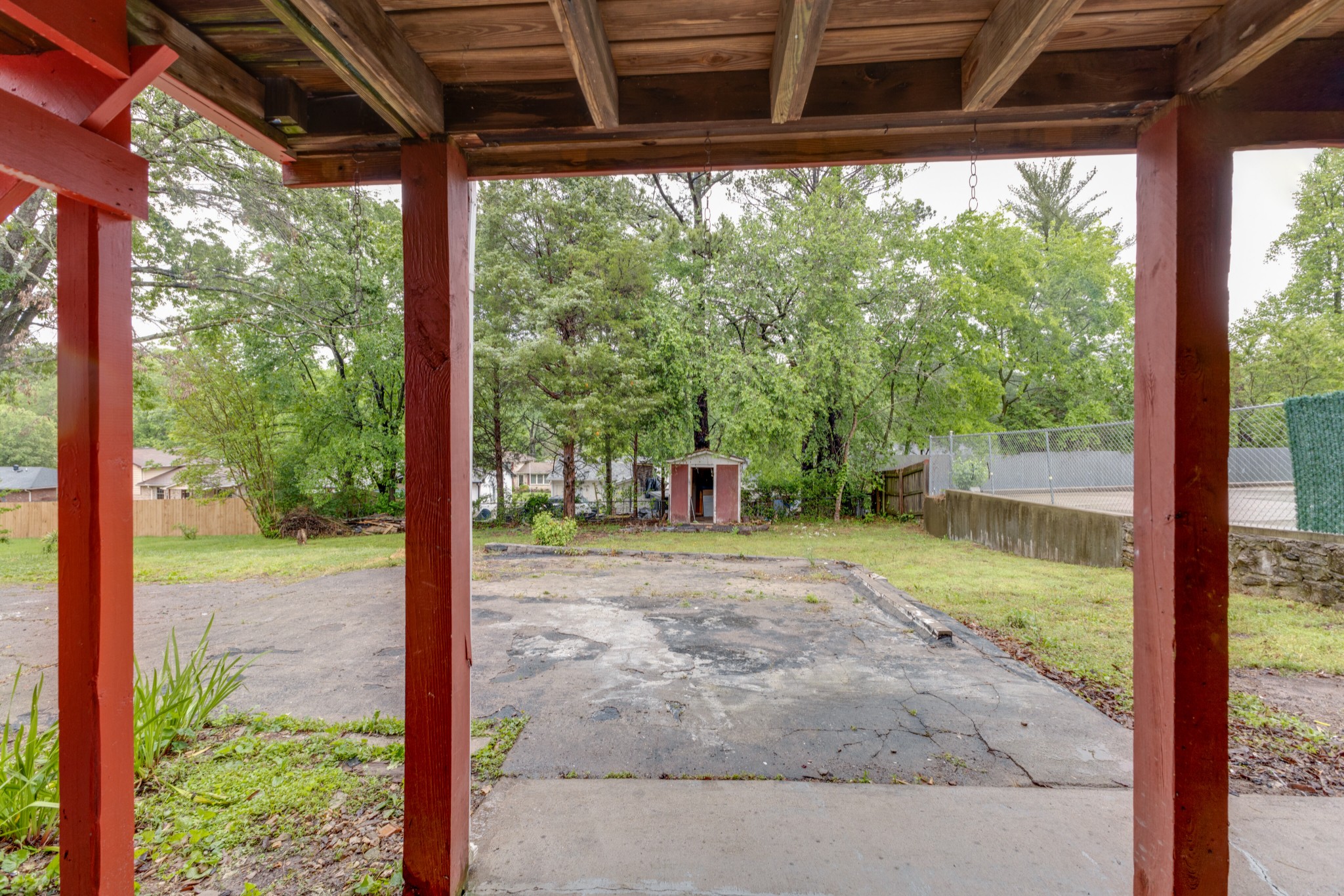 76 Tusculum Road Antioch, TN 37013 - Photo 28 of 33 a view of a yard with porch and outdoor space