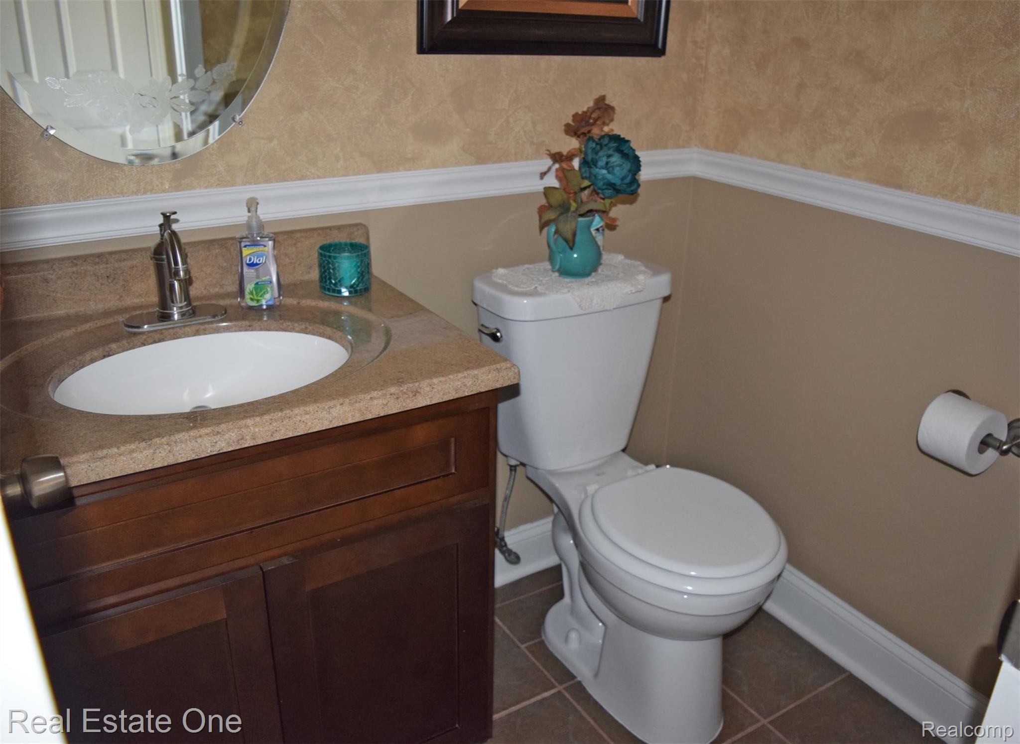 2706 Powderhorn Ridge Road Rochester, MI 48309 - Photo 31 of 48 Downstairs lavatory was redone in 2021.