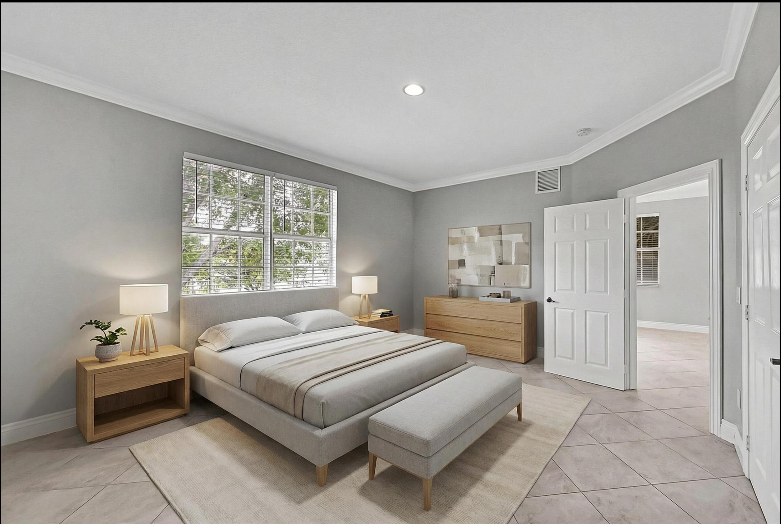23269 Carolwood Lane, Unit 202 Boca Raton, FL 33428 - Photo 23 of 52 bedroom_staged_corrected