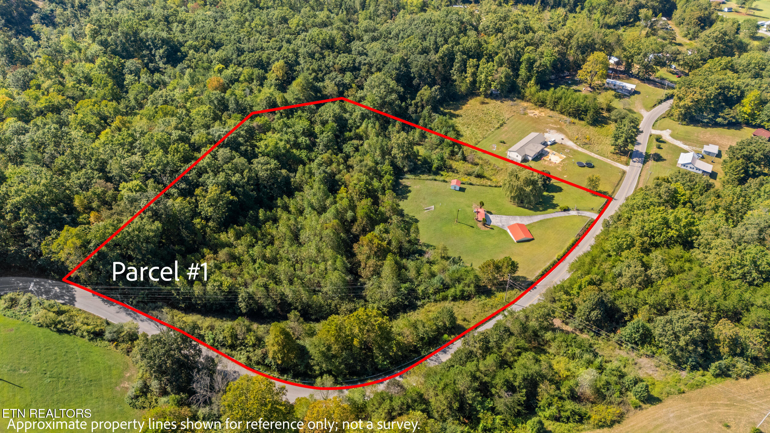 1803 Mountain View Road Robbins, TN 37852 - Photo 9 of 31 Approximate parcel boundaries