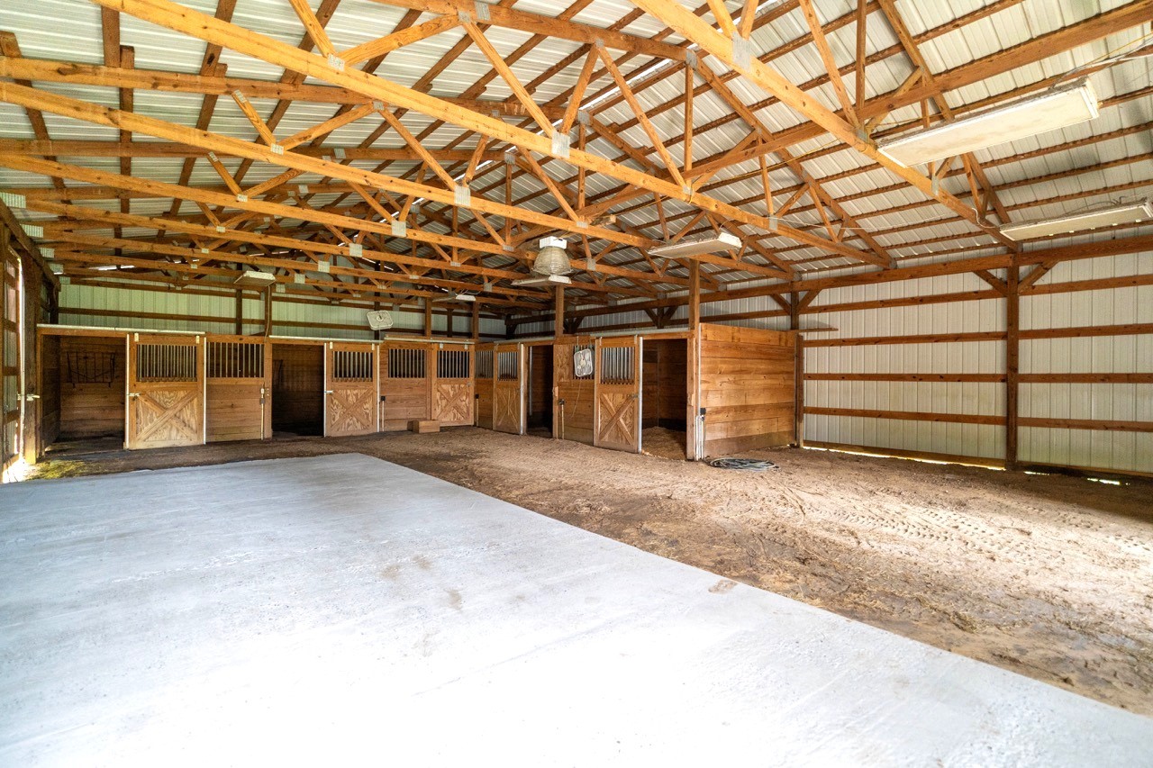 13180 Morgan Drive Splendora, TX 77372 - Photo 31 of 38 40x60 barn with 4 stalls, plus a birthing stall.
