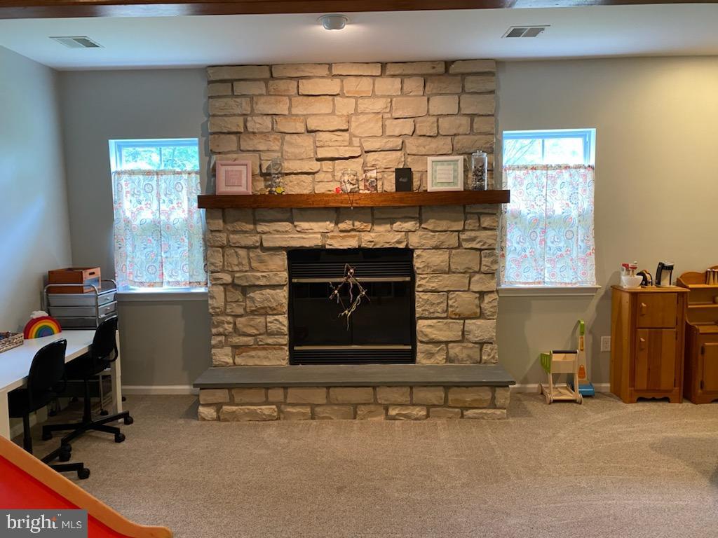 132 Deer Run Road Perkasie, PA 18944 - Photo 23 of 26 Finished Basement, Gas fireplace