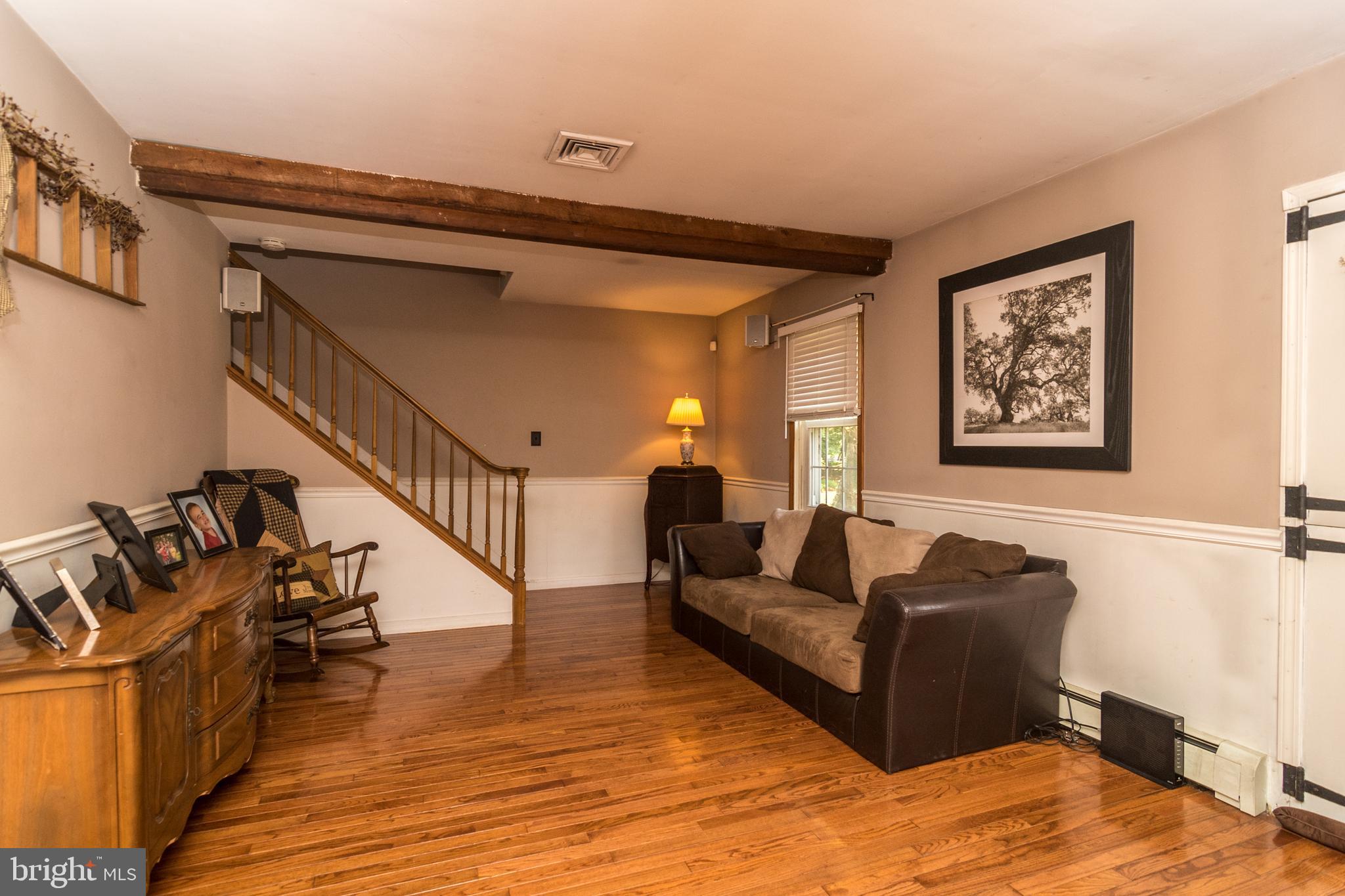 1933 Lower State Road Doylestown, PA 18901 - Photo 8 of 54 Wood Floors Throughout With Original Wood Beams