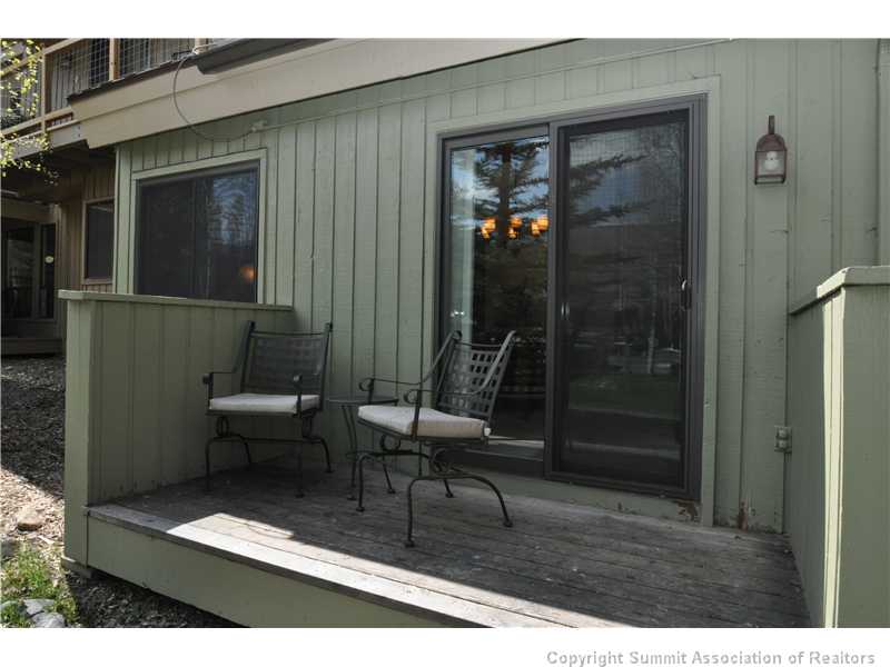 1977 Soda Ridge Road, Unit 1170 Keystone, CO 80435 - Photo 12 of 15 Patio/Deck. Flying Dutchman 1170 - Deck