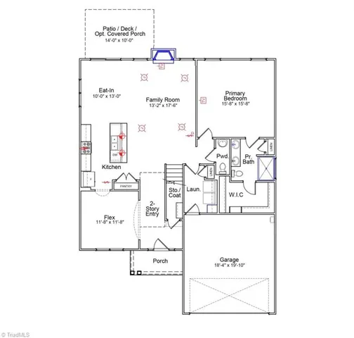 $485,000 | 1317 Crk Knl Drive, Lewisville, NC 27023