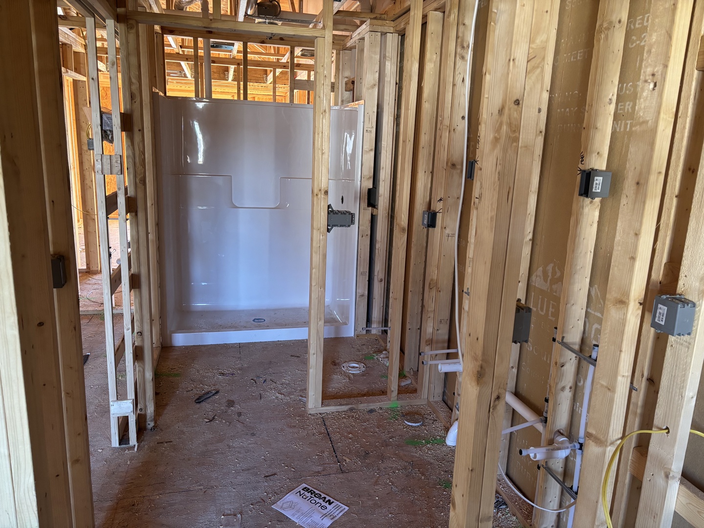 311 East Pershing Road Stillman Valley, IL 61084 - Photo 16 of 21 a bathroom with a shower and a sink