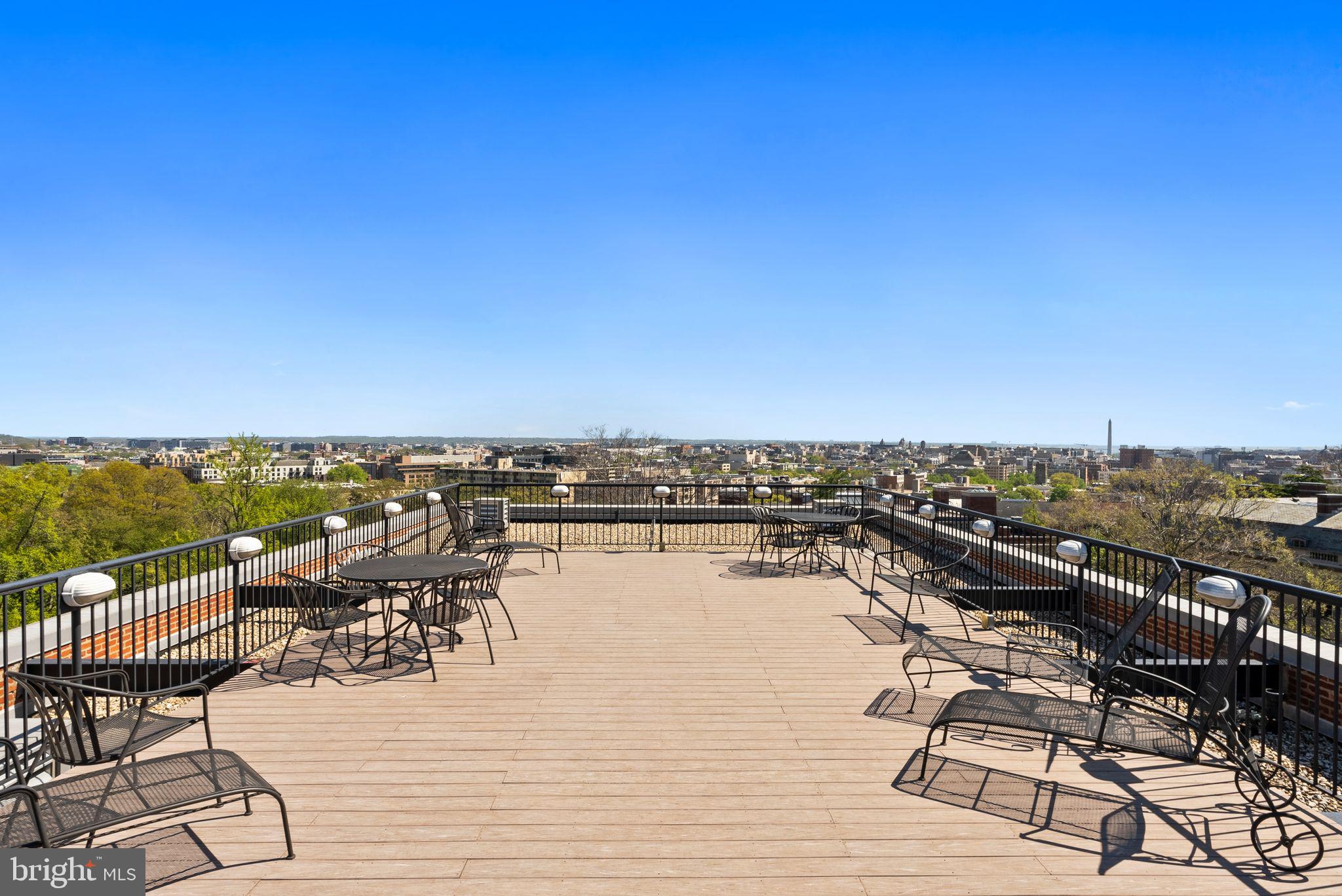 1661 Crescent Place Northwest, Unit 305 Washington, DC 20009 - Photo 23 of 25 a view of a terrace with seating area