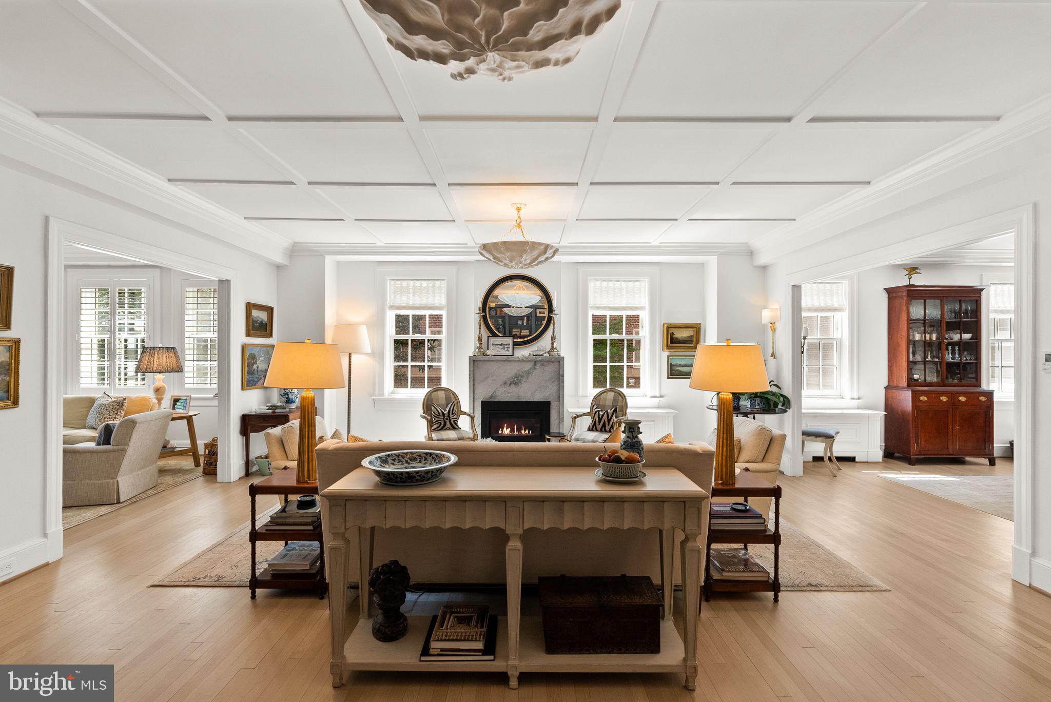 1661 Crescent Place Northwest, Unit 305 Washington, DC 20009 - Photo 8 of 25 a view of a dining room with furniture and chandelier
