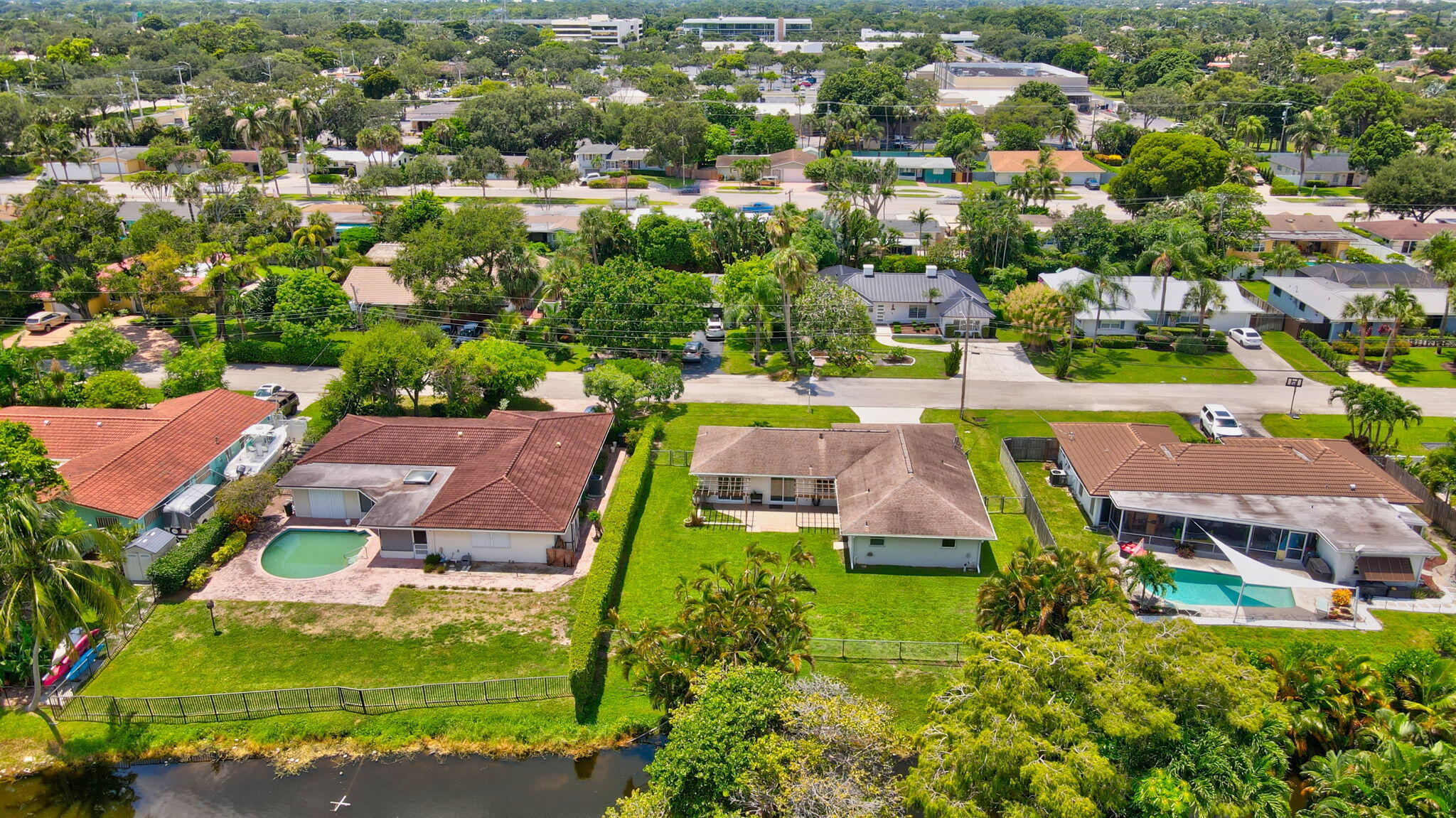 254 Northwest 11th Avenue Boca Raton, FL 33486 - Photo 56 of 59 Rear View - Room for Pool