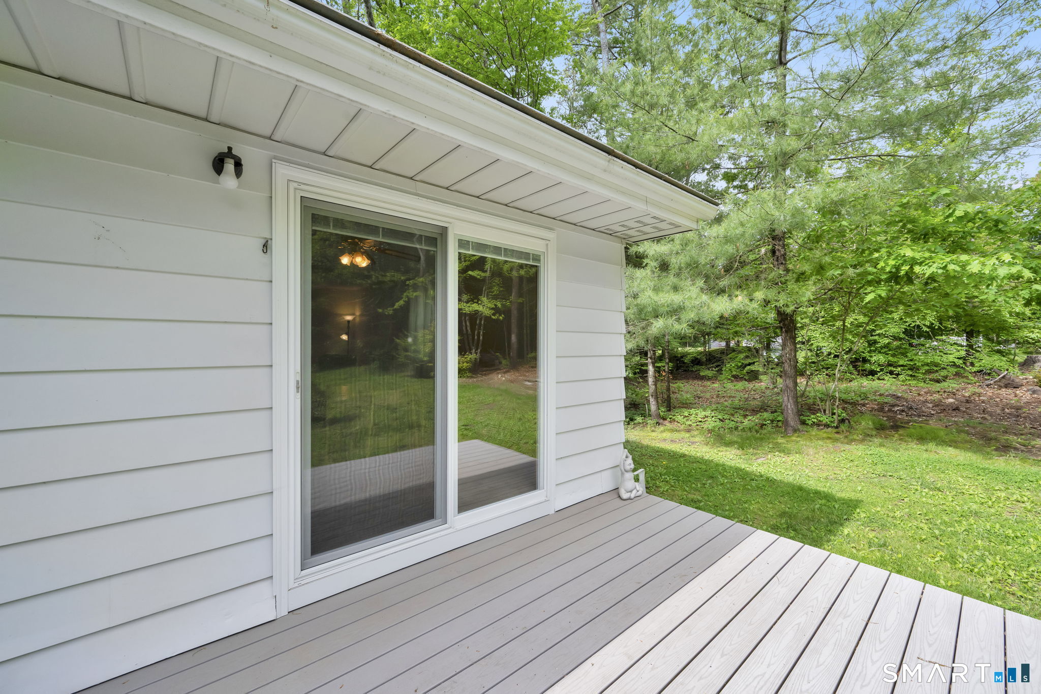 158 Notch Road Granby, CT 06035 - Photo 36 of 40 a view of backyard with green space