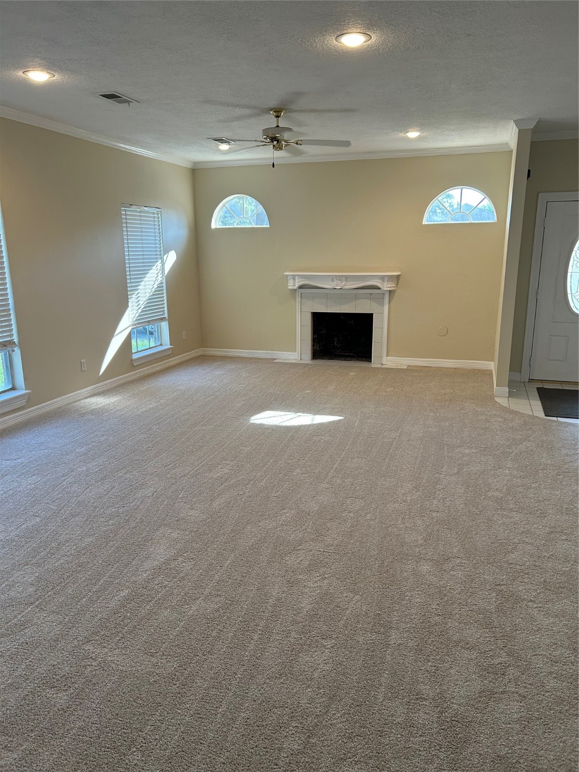 17610 West Fawn River Circle Spring, TX 77379 - Photo 11 of 15 a view of empty room with wooden floor and fan