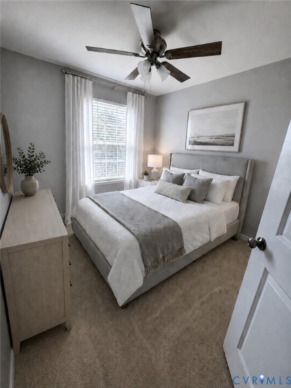 1944 Kennington Park Road Aylett, VA 23009 - Photo 13 of 24 Carpeted bedroom featuring a window with blinds an