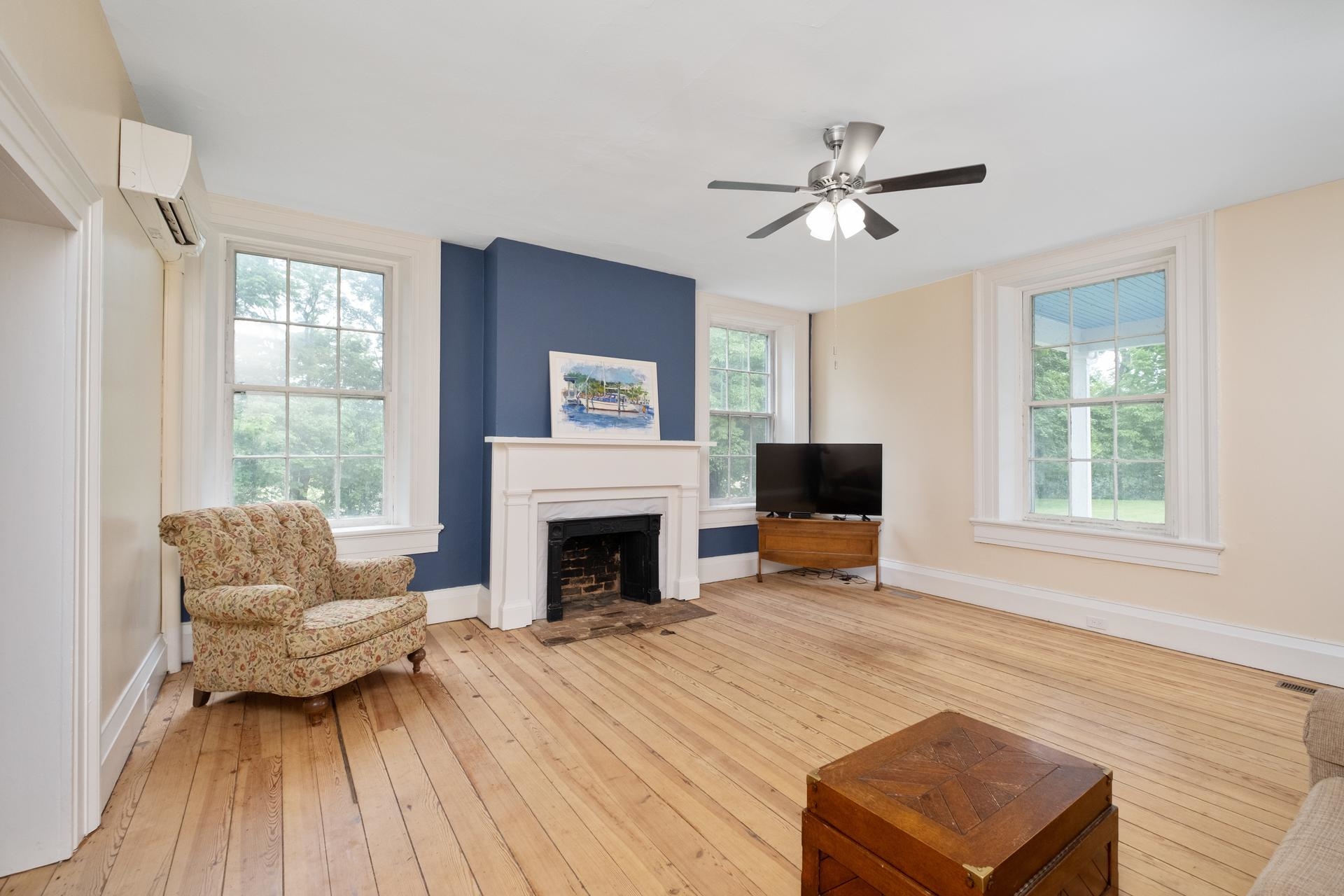 3 Rife's Ford Road Verona, VA 24482 - Photo 12 of 74 a living room with furniture and a fireplace