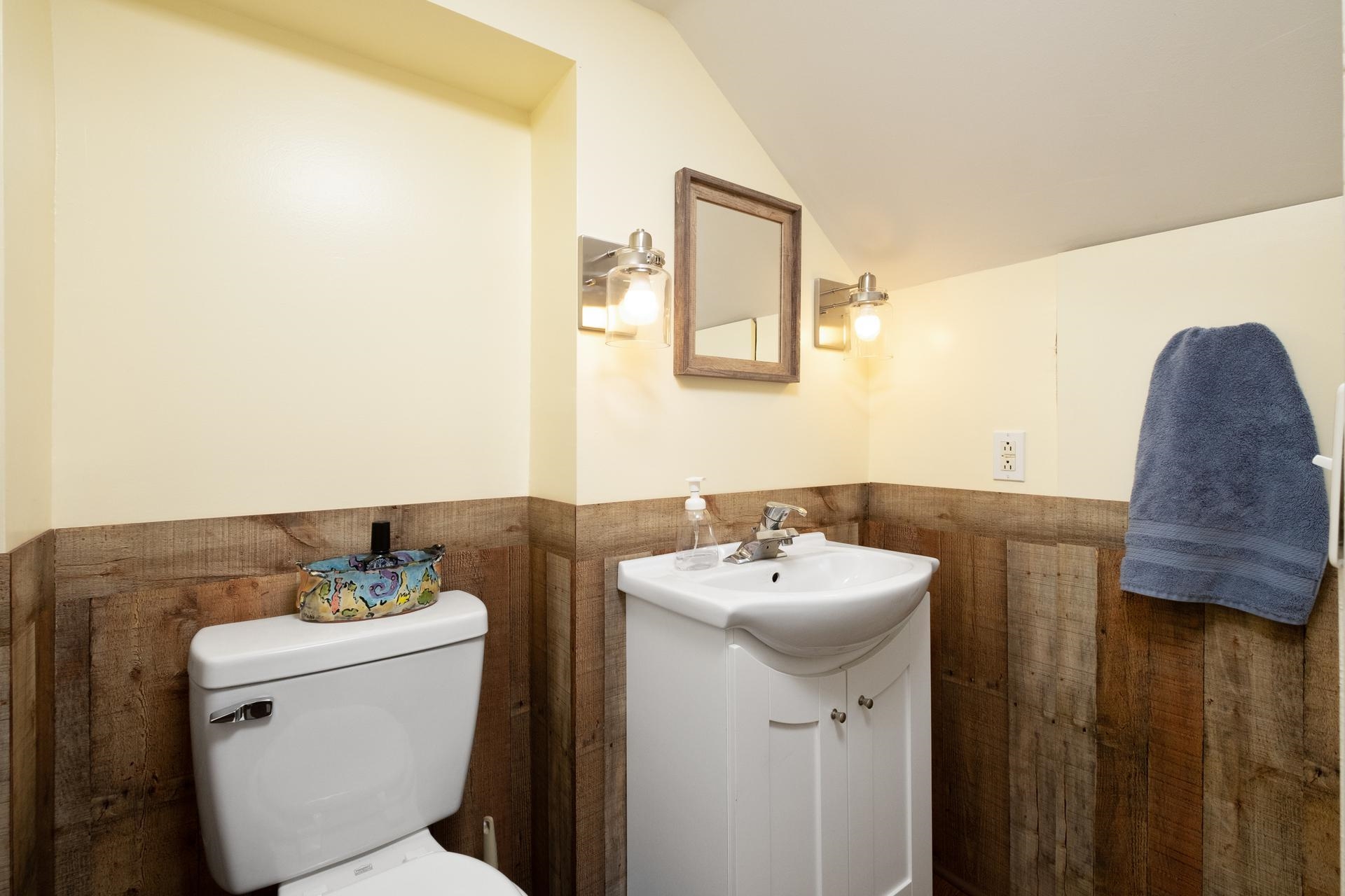 3 Rife's Ford Road Verona, VA 24482 - Photo 22 of 74 a bathroom with a sink a toilet and a mirror