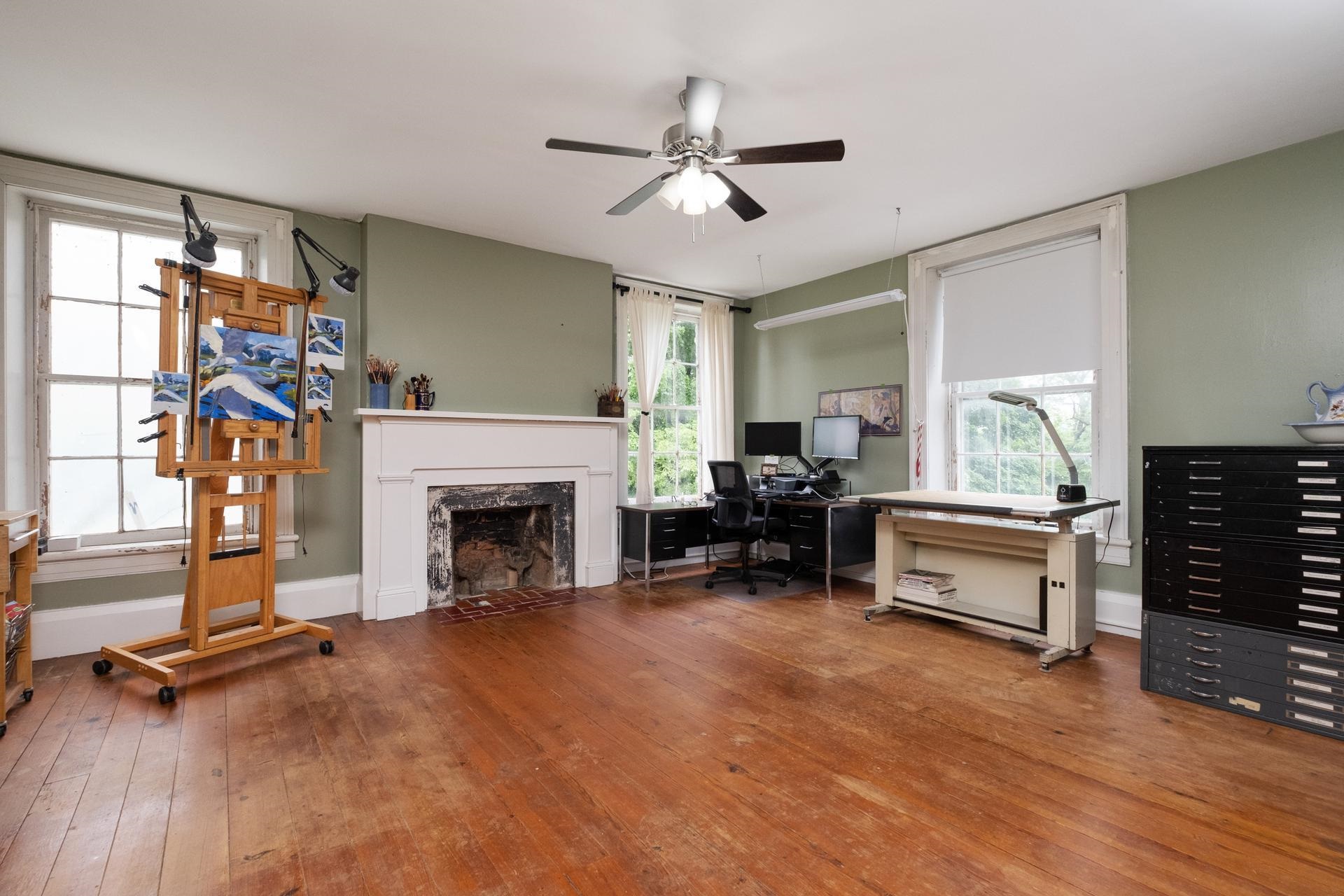 3 Rife's Ford Road Verona, VA 24482 - Photo 29 of 74 a living room with furniture and a fireplace