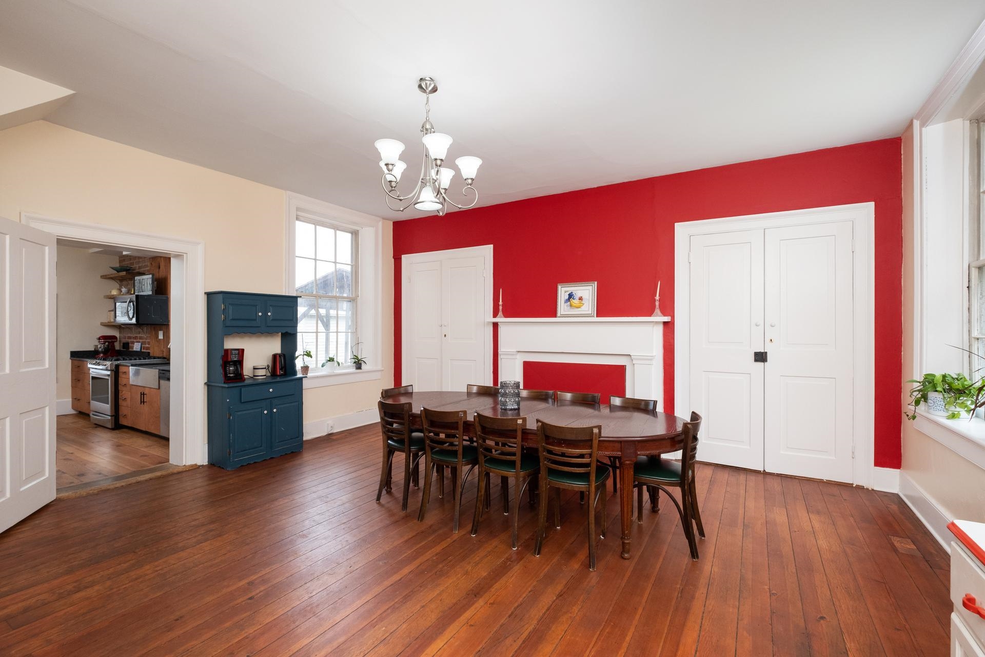 3 Rife's Ford Road Verona, VA 24482 - Photo 3 of 74 a view of a dining room with furniture and wooden floor