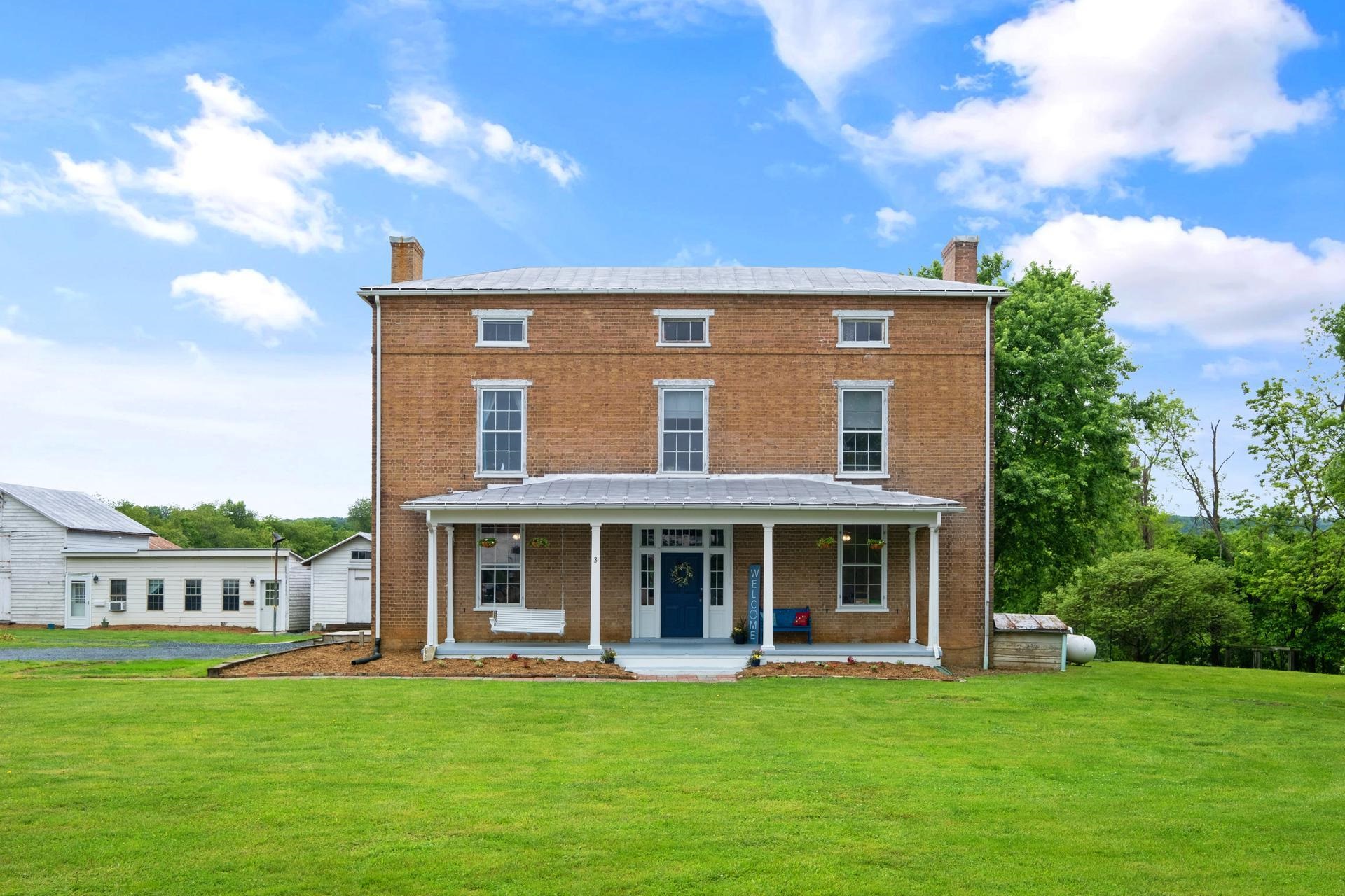 3 Rife's Ford Road Verona, VA 24482 - Photo 46 of 74 a front view of a house with a garden