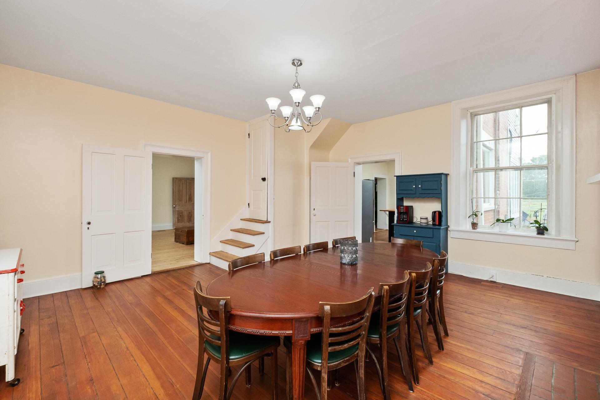 3 Rife's Ford Road Verona, VA 24482 - Photo 10 of 74 a view of a dining room with furniture and wooden floor
