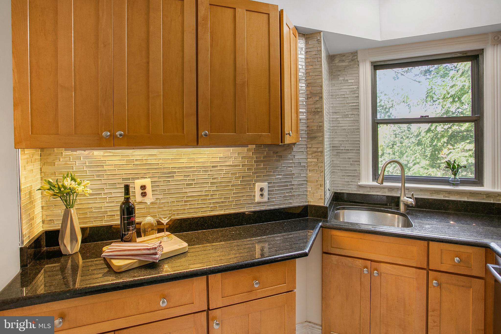 2500 Q Street Northwest, Unit 411 Washington, DC 20007 - Photo 6 of 24 Updated Kitchen w/ Window