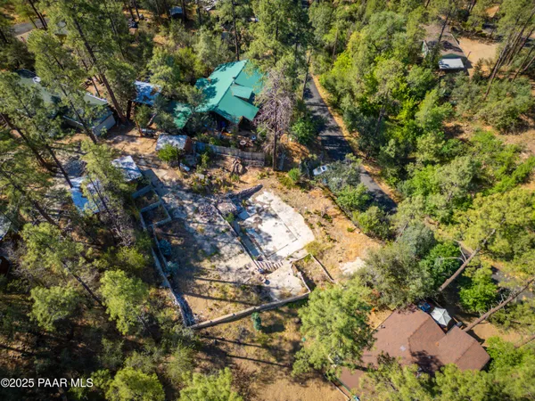 a view of a lush green field with a tree in the background