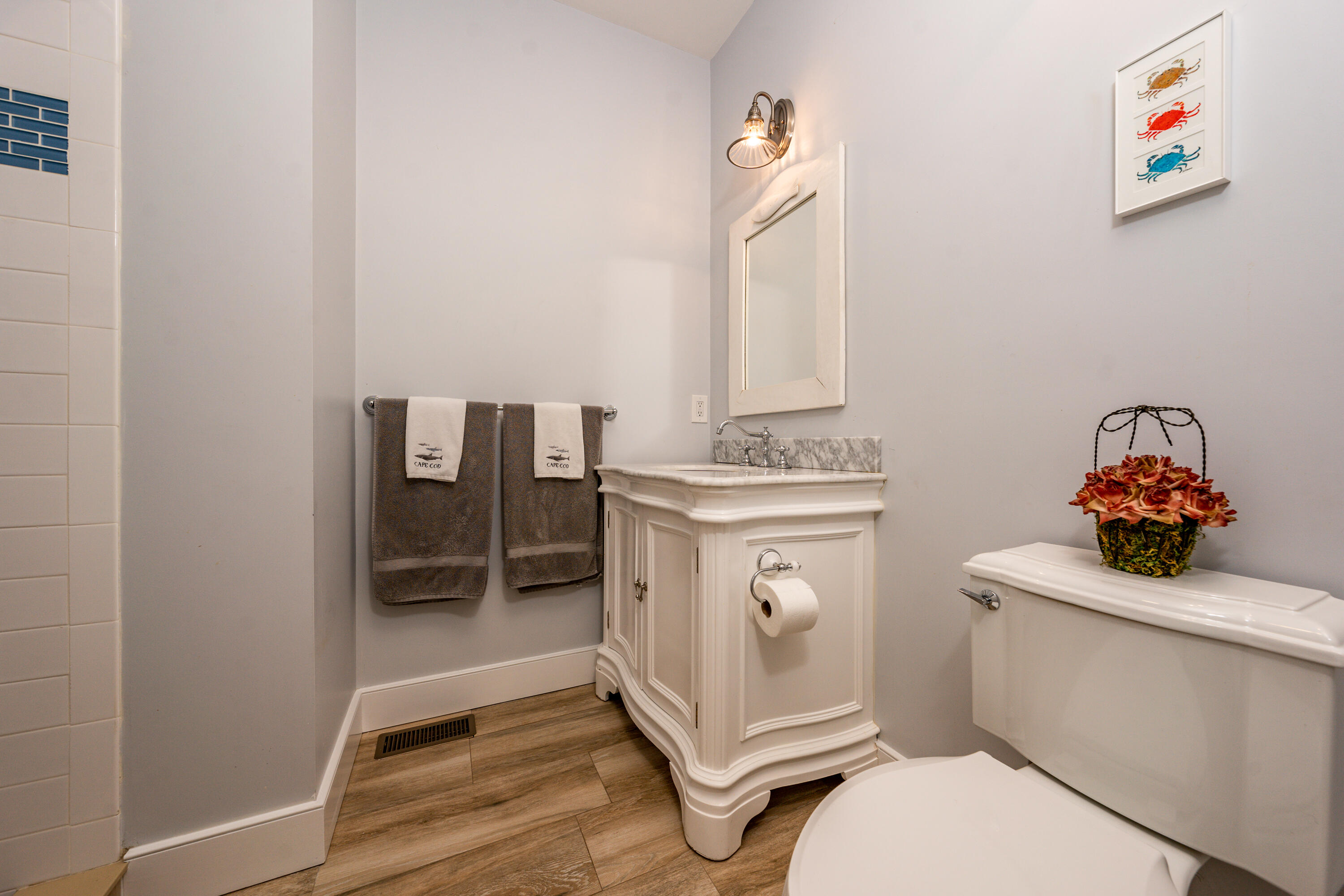 21 Jillian Drive Bourne, MA 02532 - Photo 25 of 46 a utility room with dryer washer and a view of bathroom