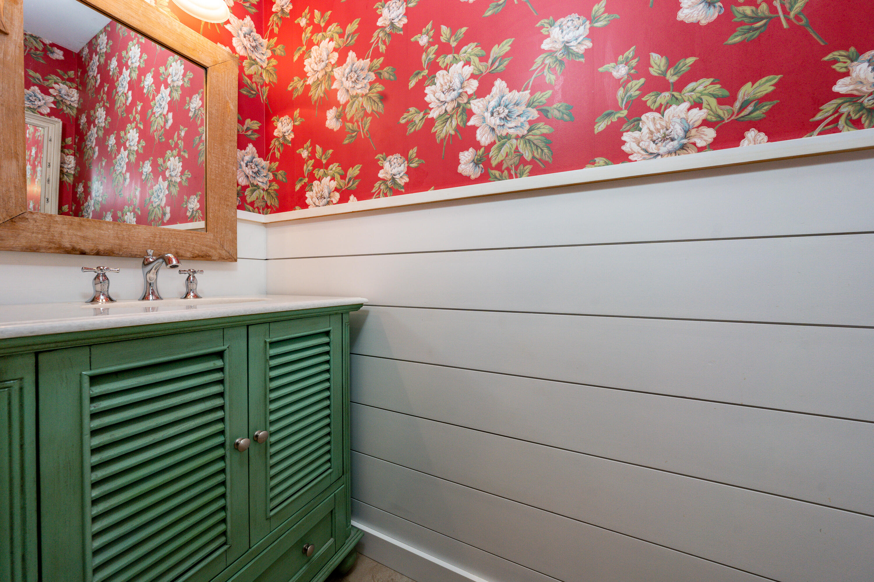 21 Jillian Drive Bourne, MA 02532 - Photo 9 of 46 a bathroom with a sink and a mirror