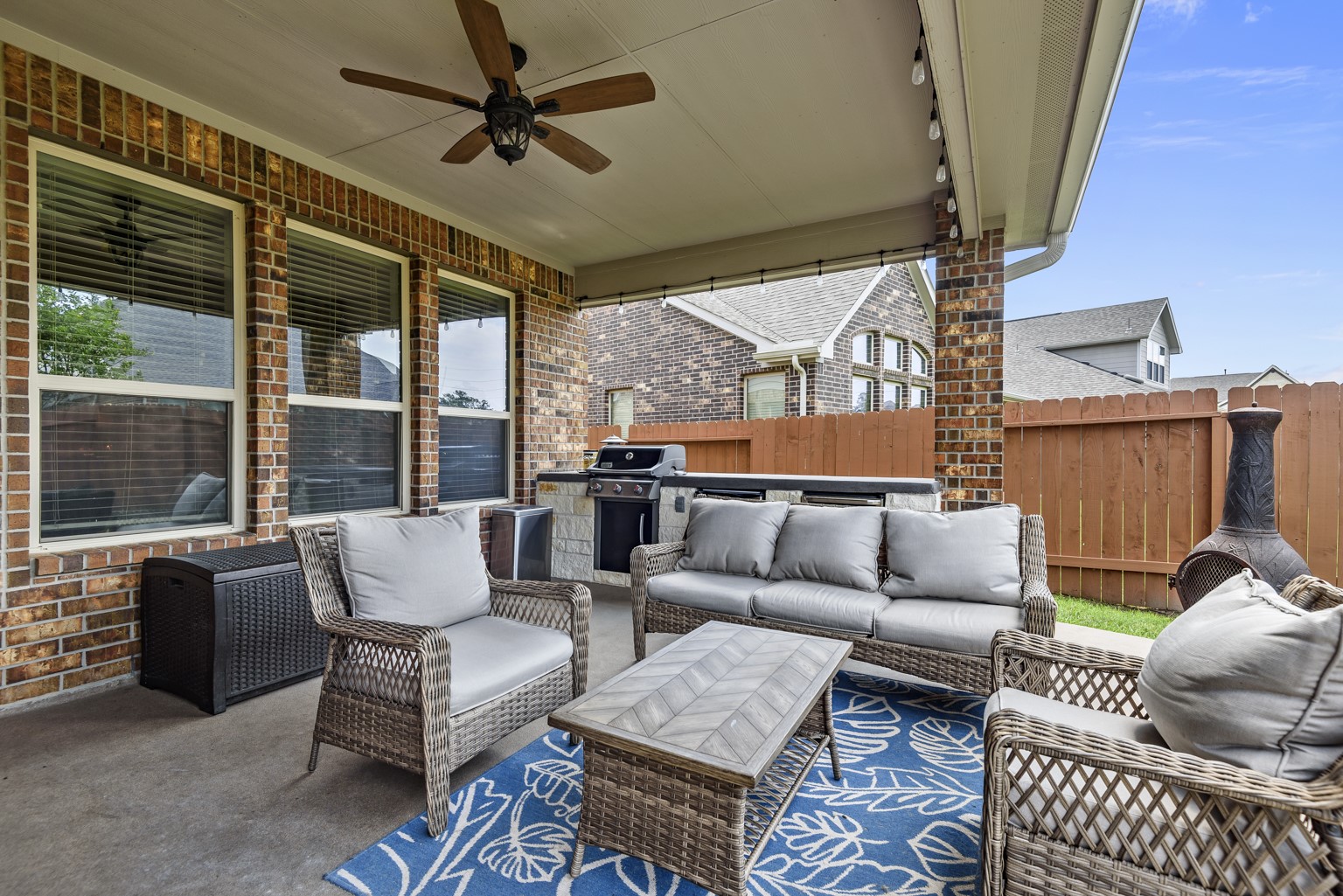 3668 Cottage Pines Lane Spring, TX 77386 - Photo 6 of 47 Ahhh, the patio! Come gather